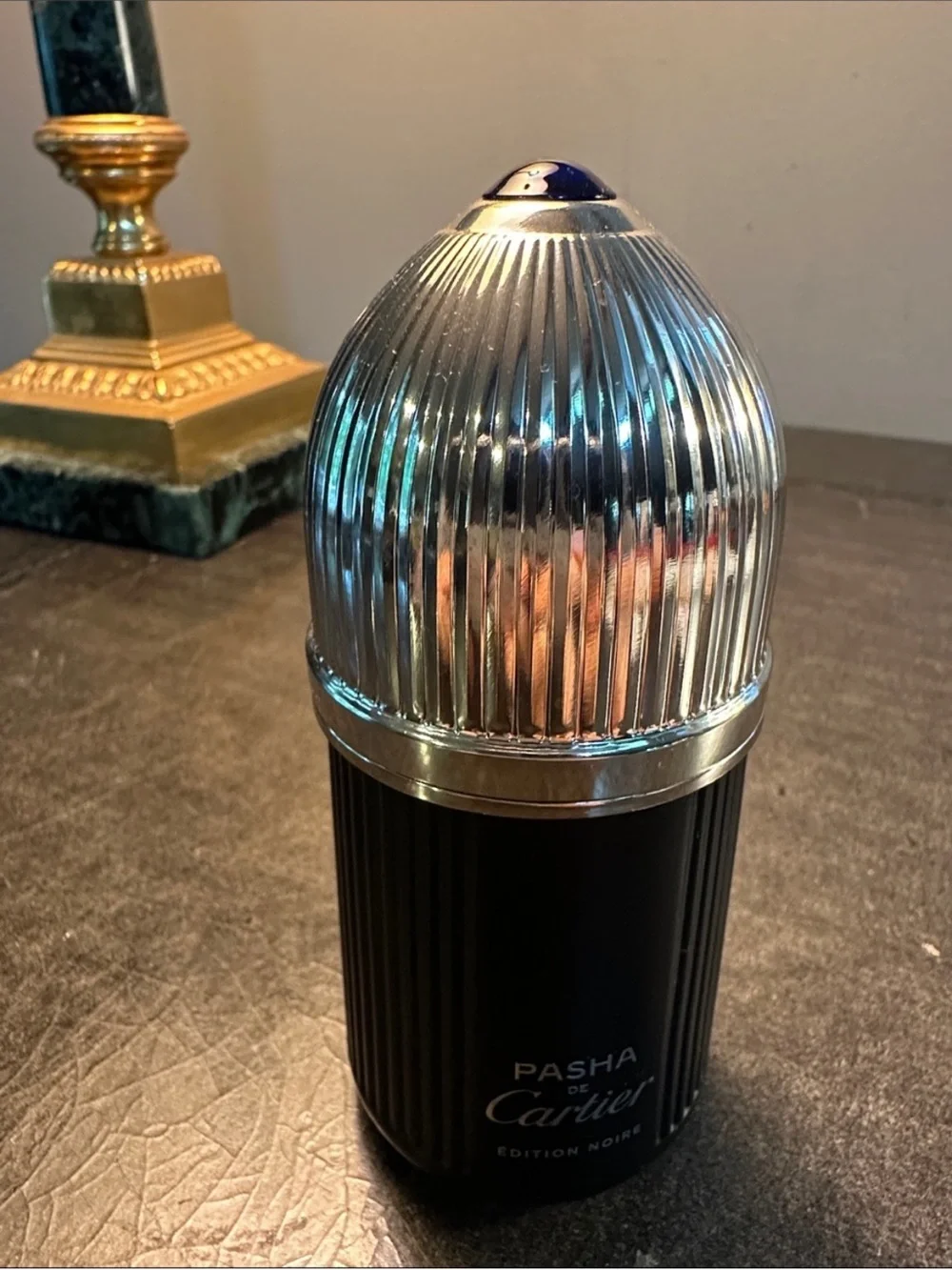 Cartier Pasha de Cartier Bottle in Black with Silver Cap